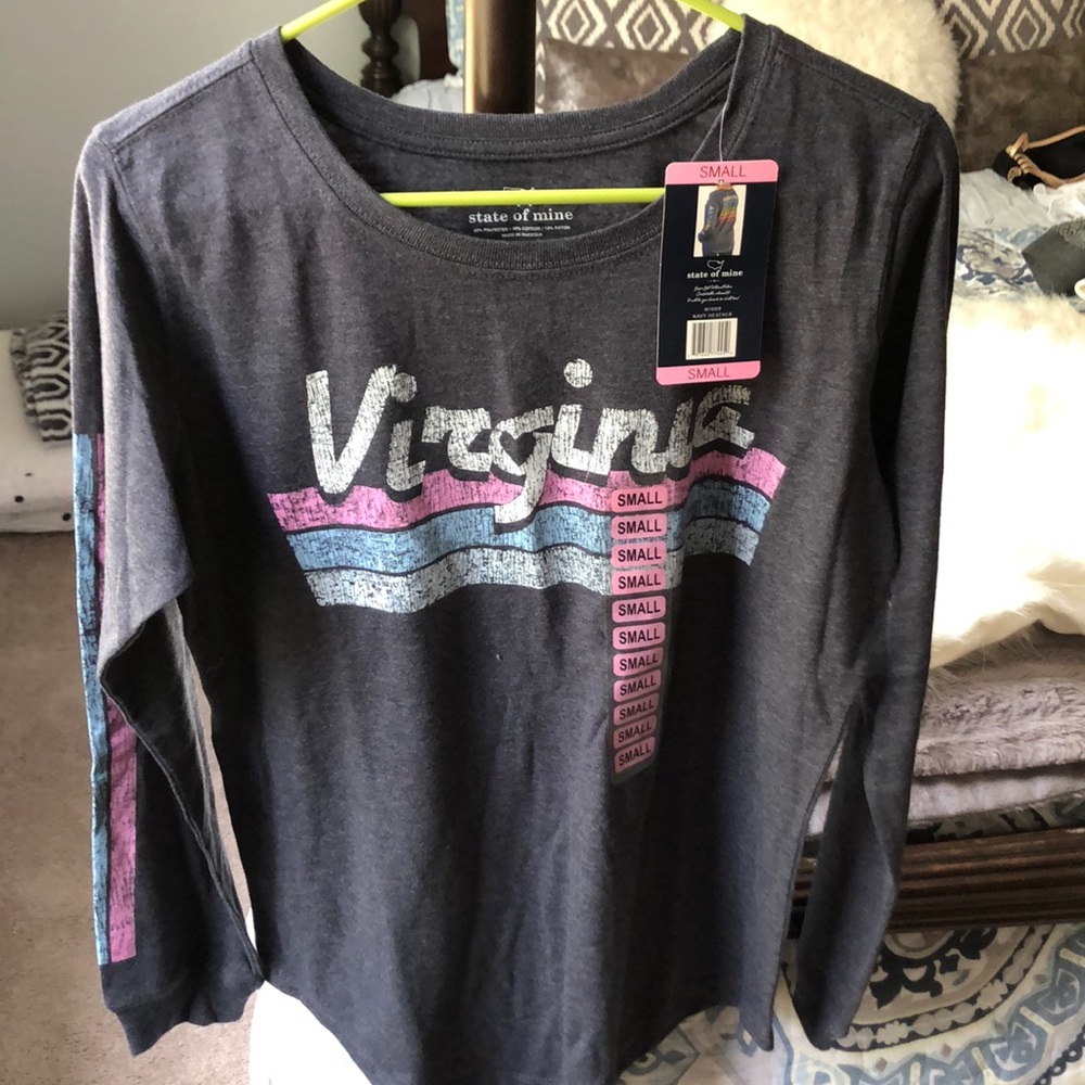 Long sleeve Virginia t-shirt